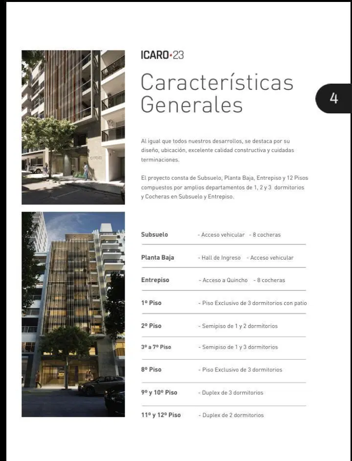 Semipiso a estrenar 2 dormitorios 1