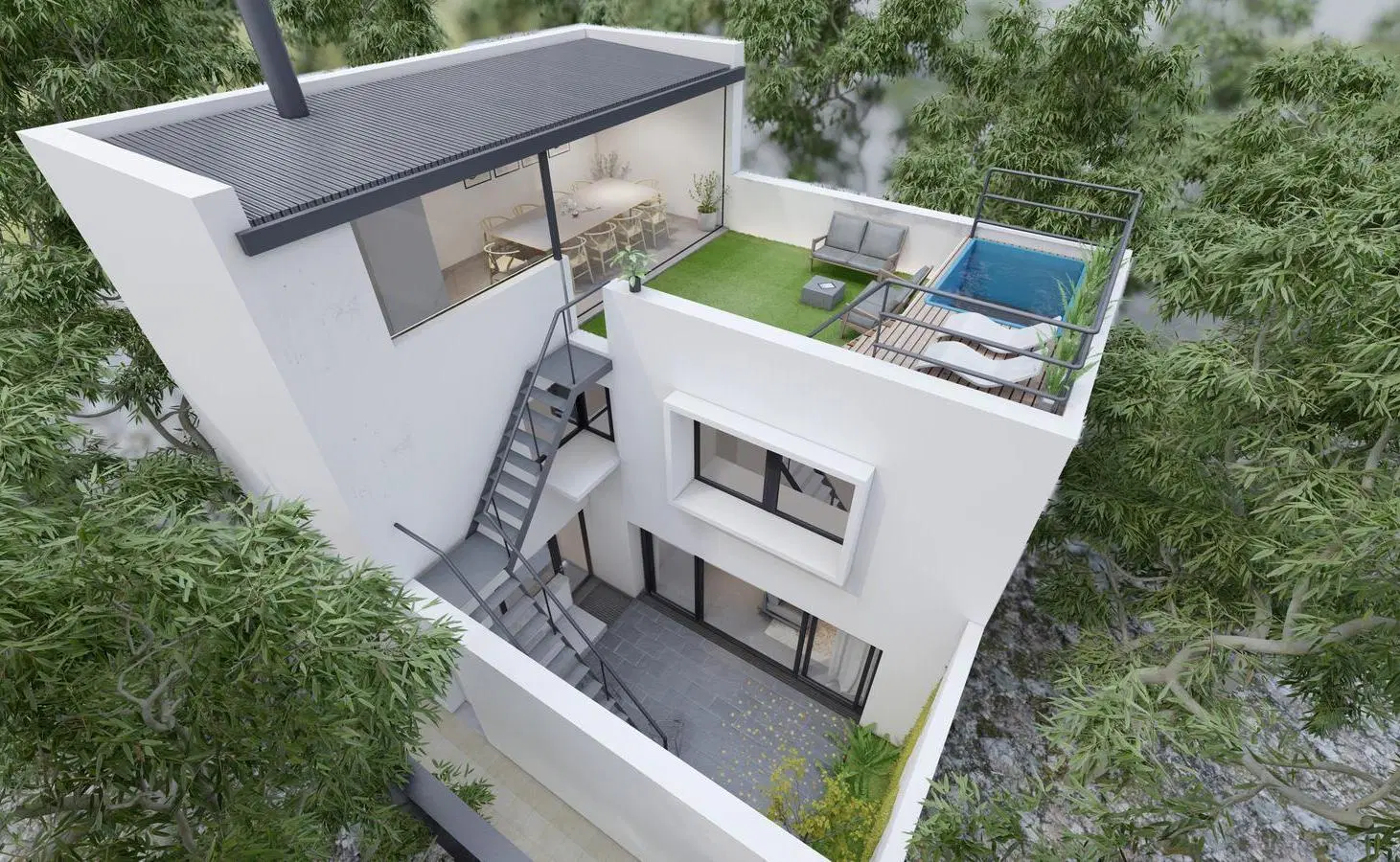 Casa de pasillo a estrenar de 3 dormitorios en venta  Moreno 1164 2
