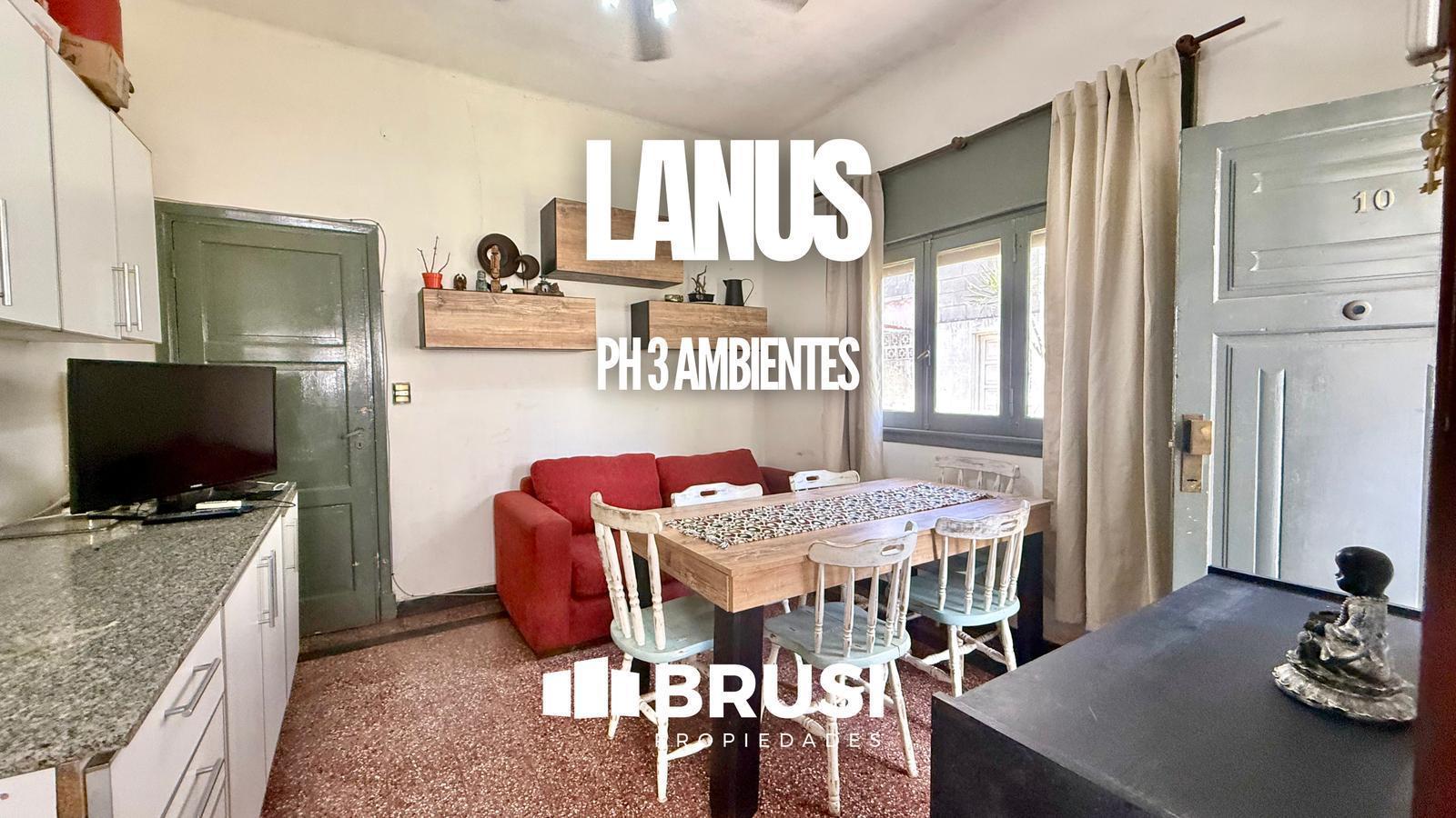PH EN VENTA EN LANUS ESTE - 3 AMBIENTES