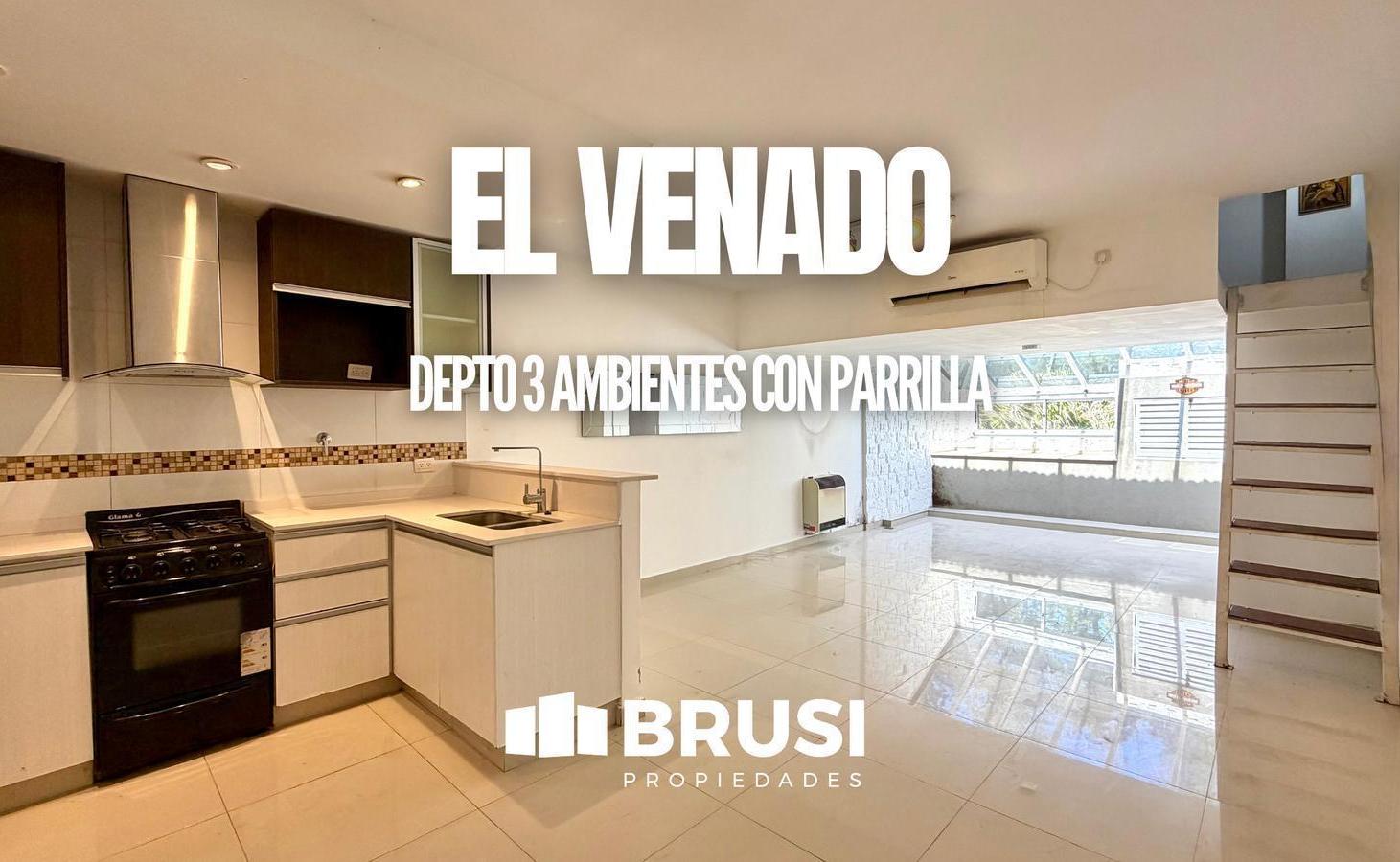 DEPARTAMENTO EN VENTA EN EL COUNTRY EL VENADO - 3 AMBIENTES CON AMENITIES