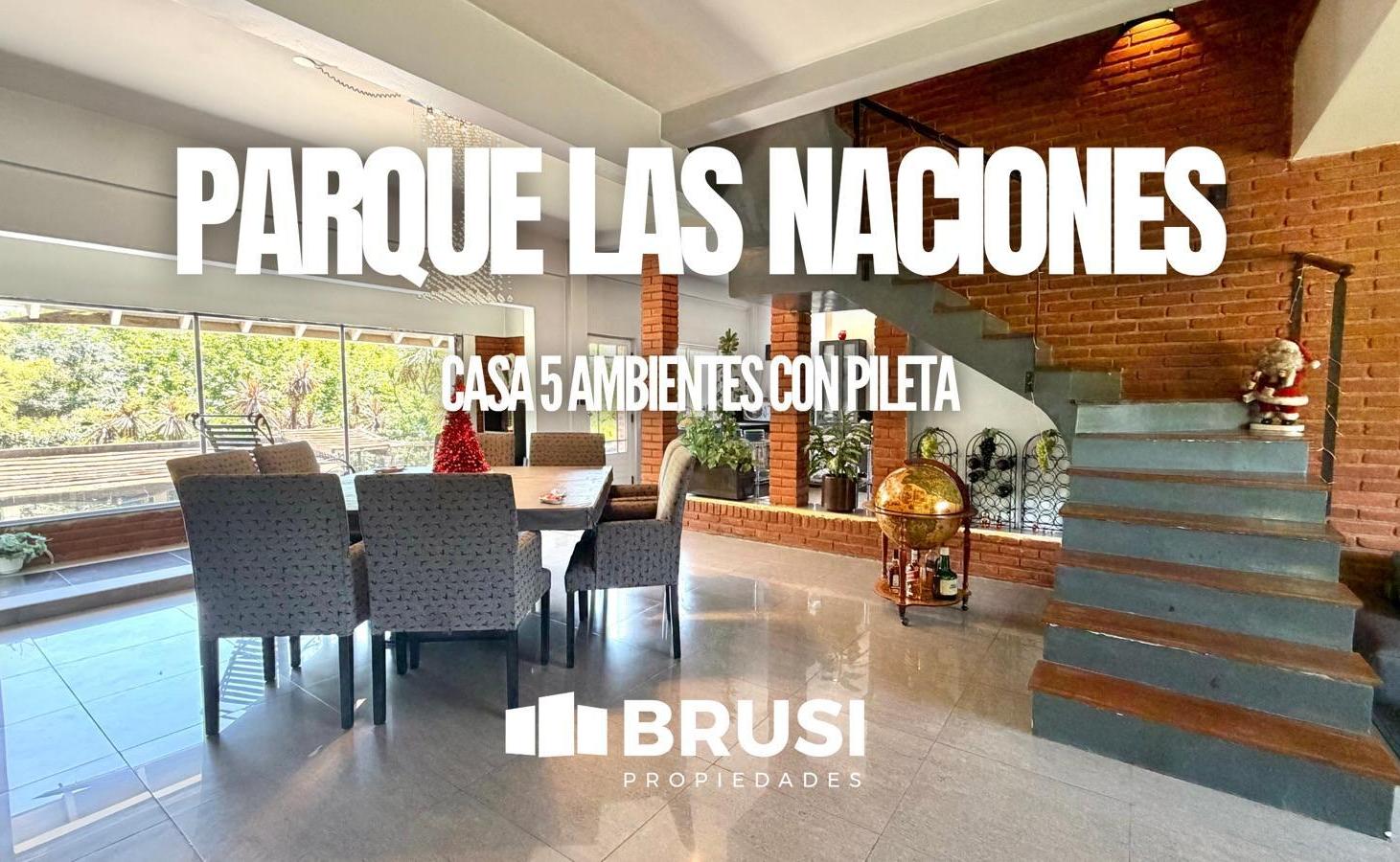 Foto de CASA EN VENTA EN PARQUE LAS NACIONES - 5 AMBIENTES CON PILETA, imagen 1