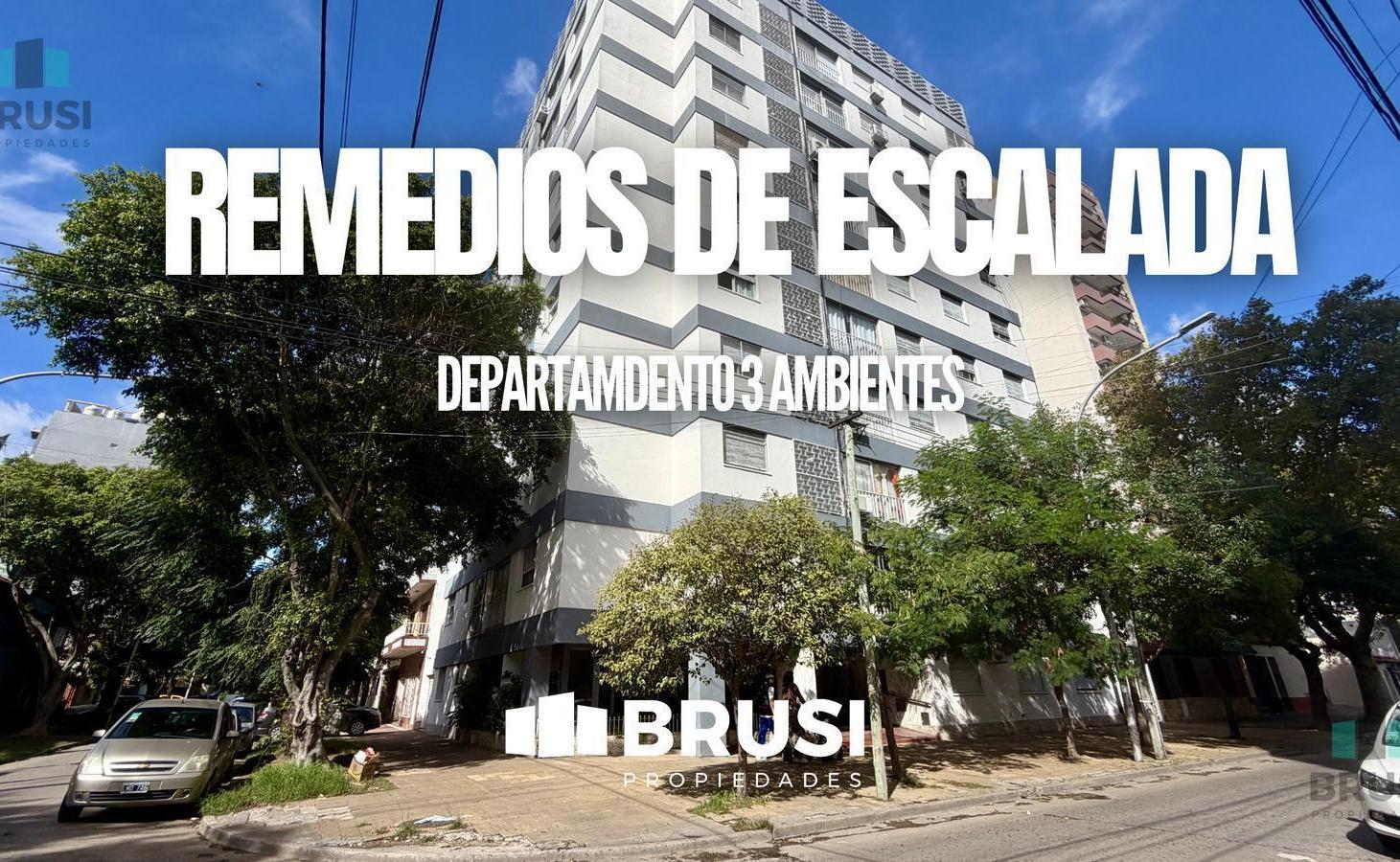 DEPARTAMENTO EN VENTA - 3 AMB. - REMEDIOS DE ESCALADA - SUPER LUMINOSO