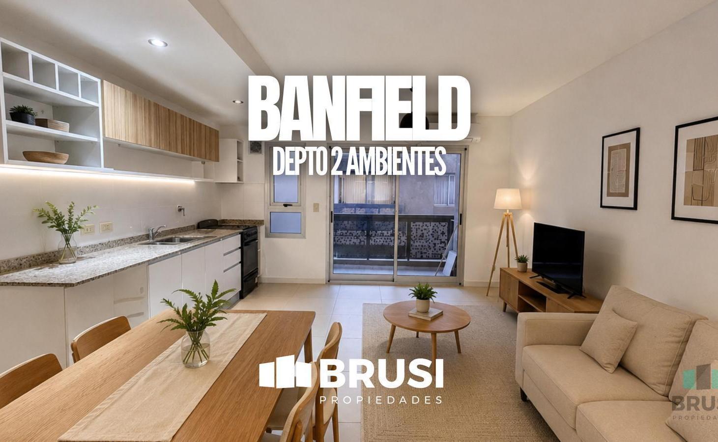 DEPARTAMENTO EN VENTA EN BANFIELD - 2 AMBIENTES