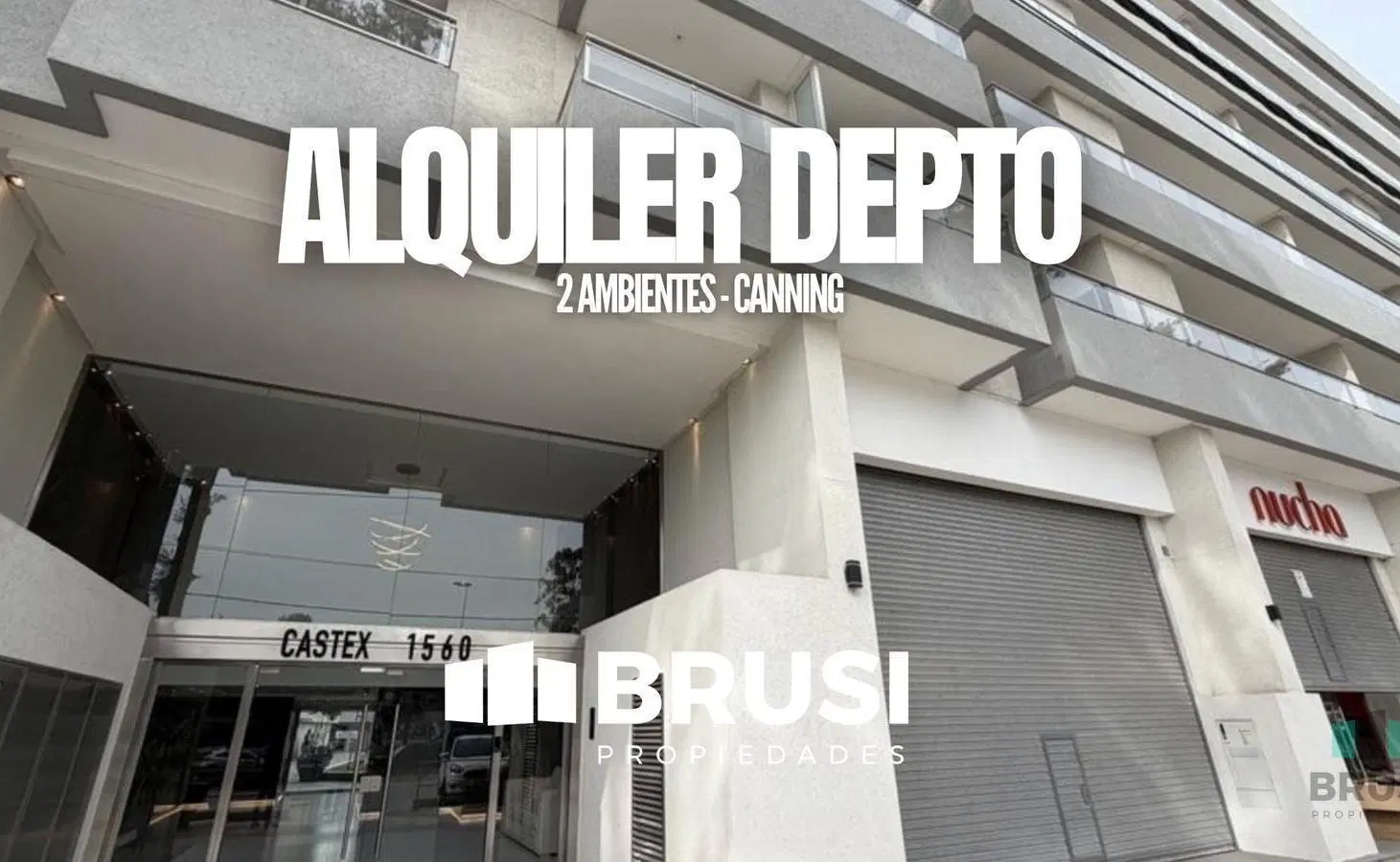 DEPARTAMENTO EN ALQUILER EN CANNING CENTER - CANNING - 2 AMBIENTES - A ESTRENAR 2