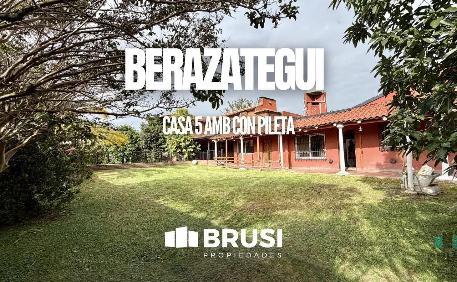CASA EN VENTA BERAZATEGUI AMPLIO PARQUE Y PISCINA 3