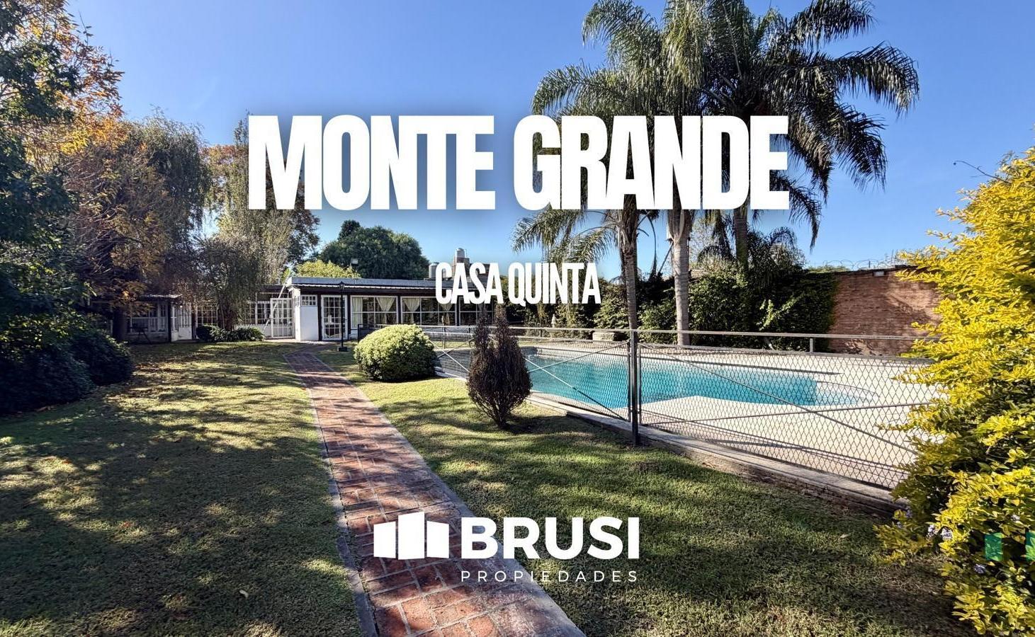 QUINTA EN VENTA EN MONTE GRANDE