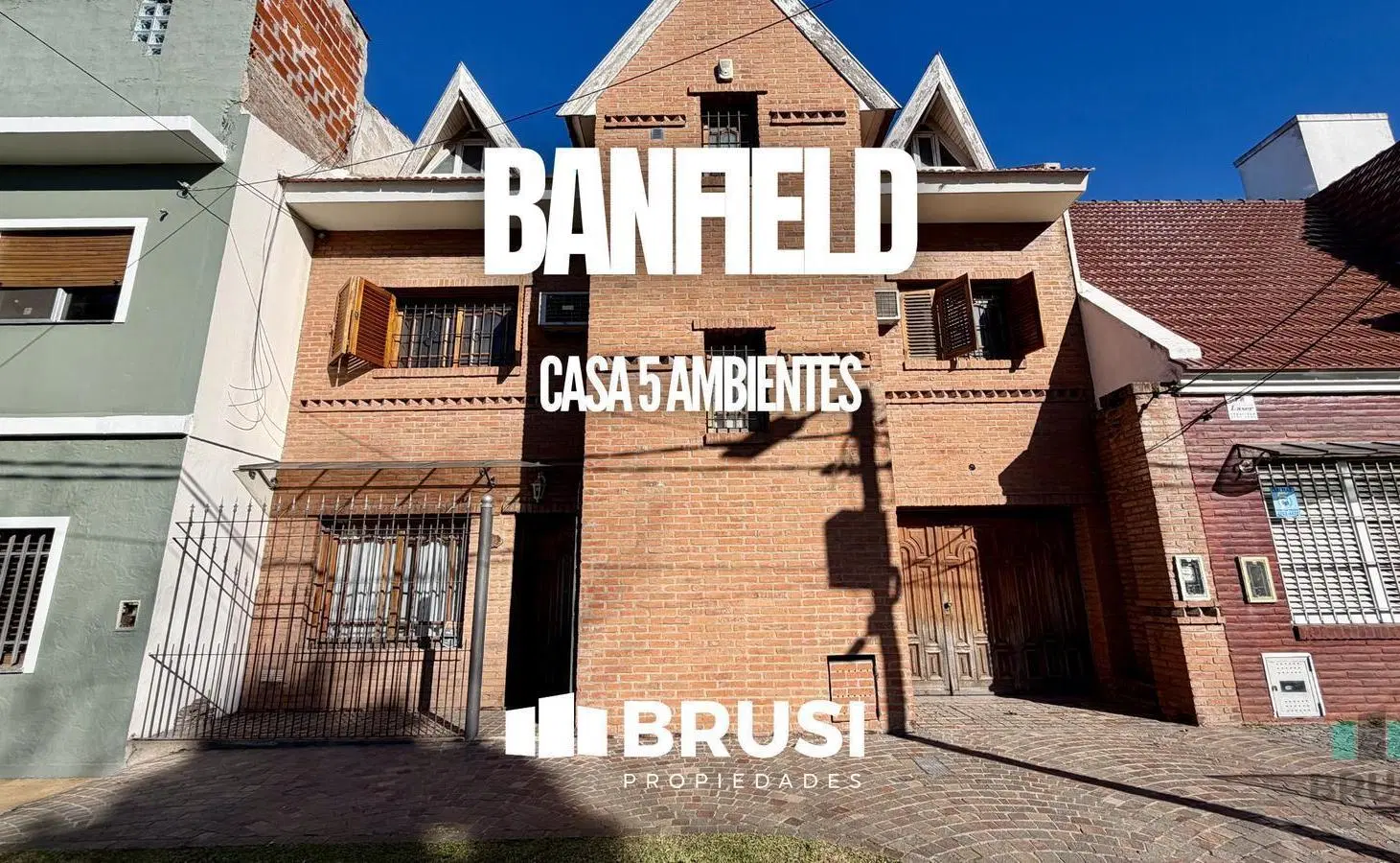 VENTA CASA 5 AMBIENTES - BANFIELD OESTE PARQUE Y SUM 80MTS. 5