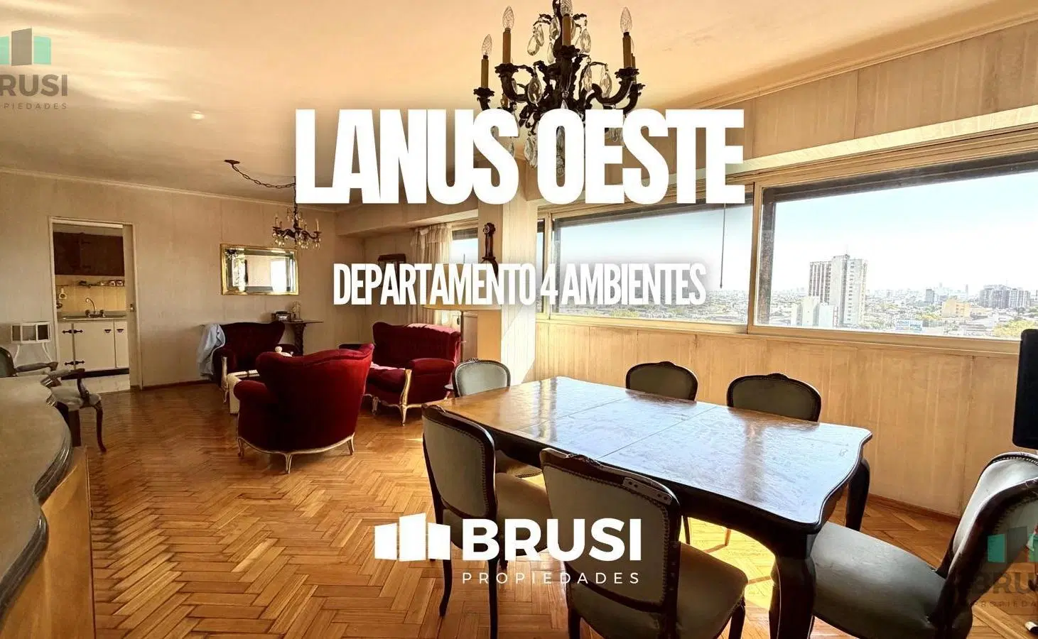 DEPARTAMENTO EN VENTA EN LANÚS - 4 AMBIENTES 1