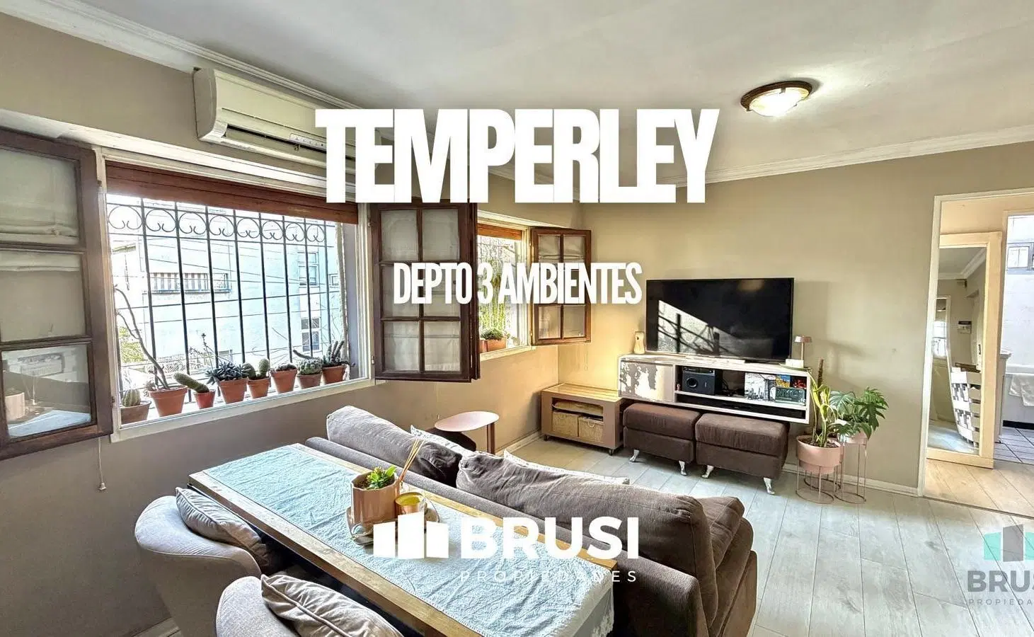 VENTA DEPARTAMENTO TRES AMBIENTES - TEMPERLEY 3