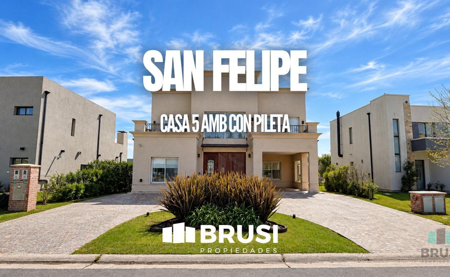 Foto de CASA EN VENTA 5 AMBIENTES EN SAN FELIPE, imagen 1