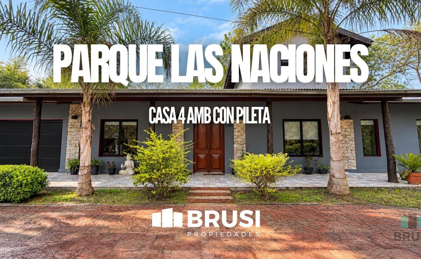 Foto de CASA EN VENTA EN PARQUE LAS NACIONES - 4 AMBIENTES CON PILETA, imagen 1