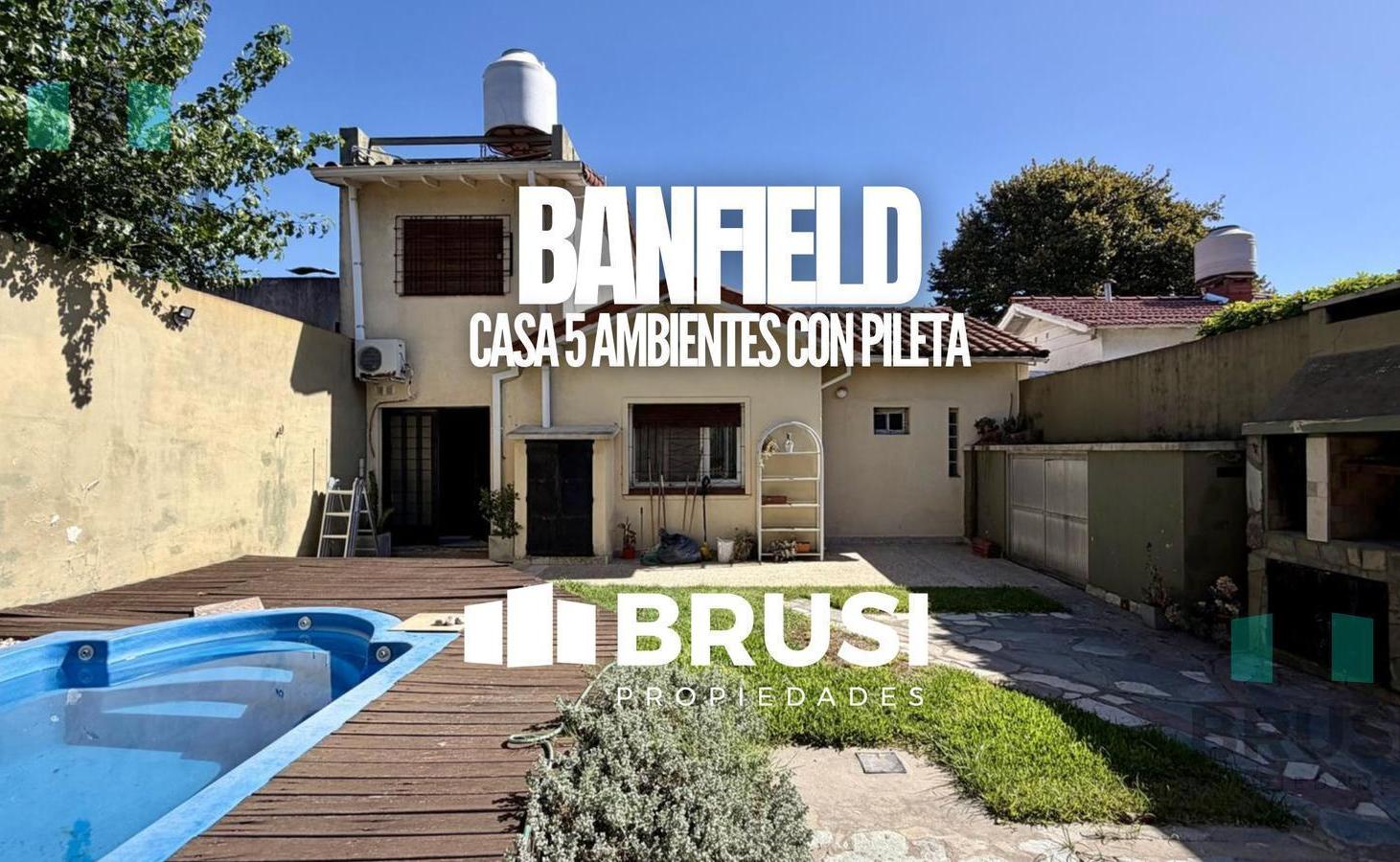 Foto de CASA EN VENTA EN BANFIELD OESTE - 5 AMBIENTES - CON PILETA, imagen 1