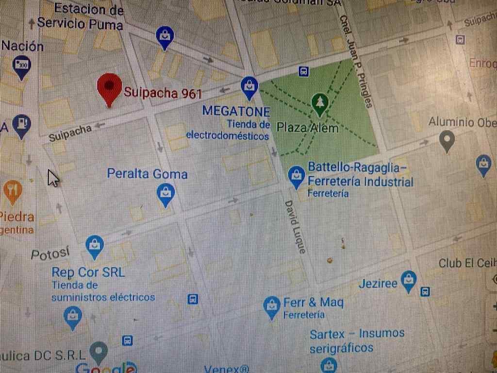 B° Pueyrredón, Suipacha y F Frias, 450 m, Zona C1 3