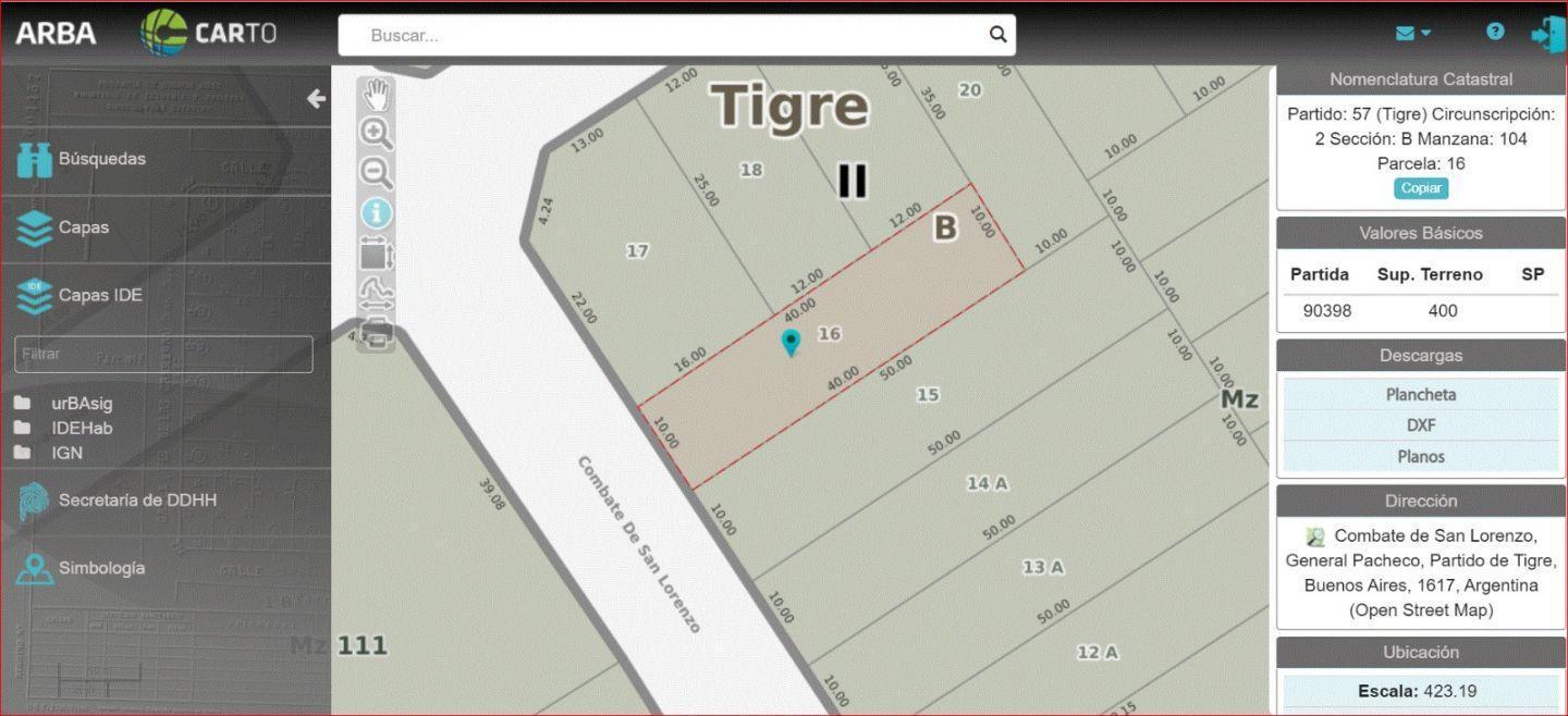 Foto de VENTA Lote 400 m² en Gral. Pacheco, zona R2c., imagen 4