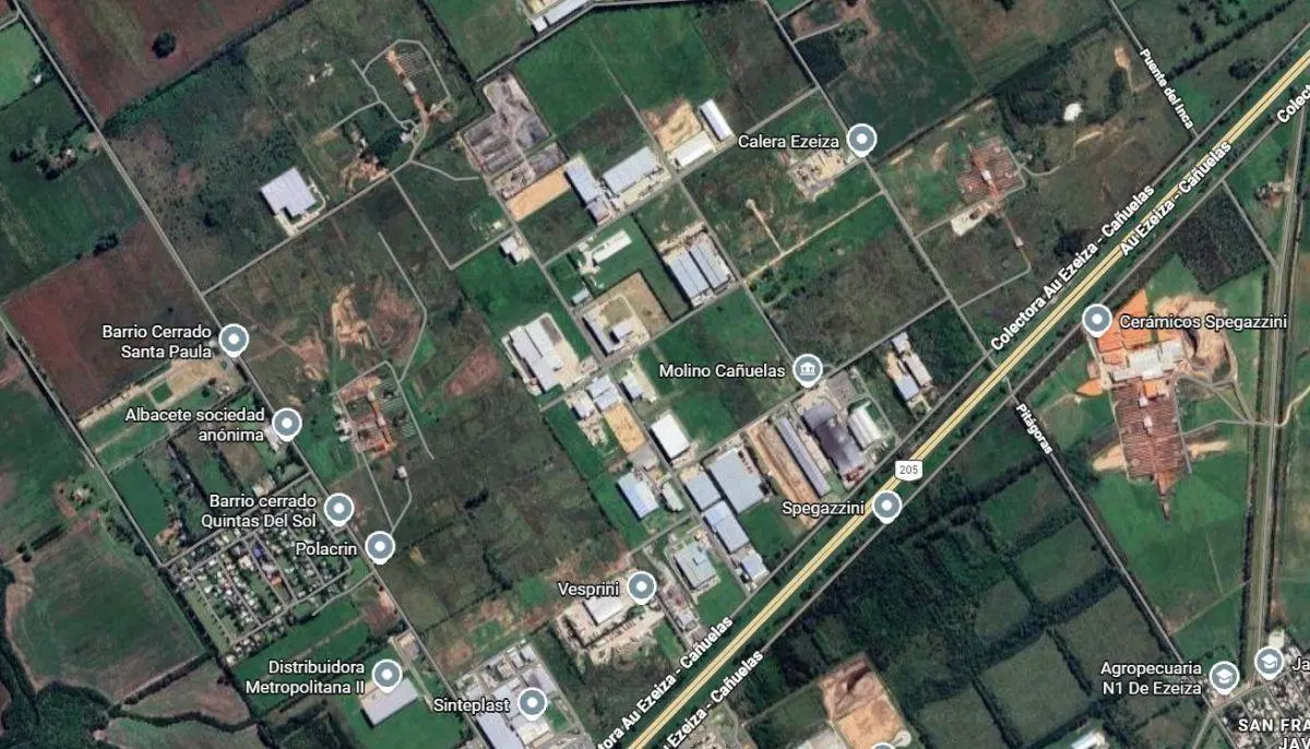 Polígono Industrial Spegazzini - Ezeiza - Alquiler terreno 1