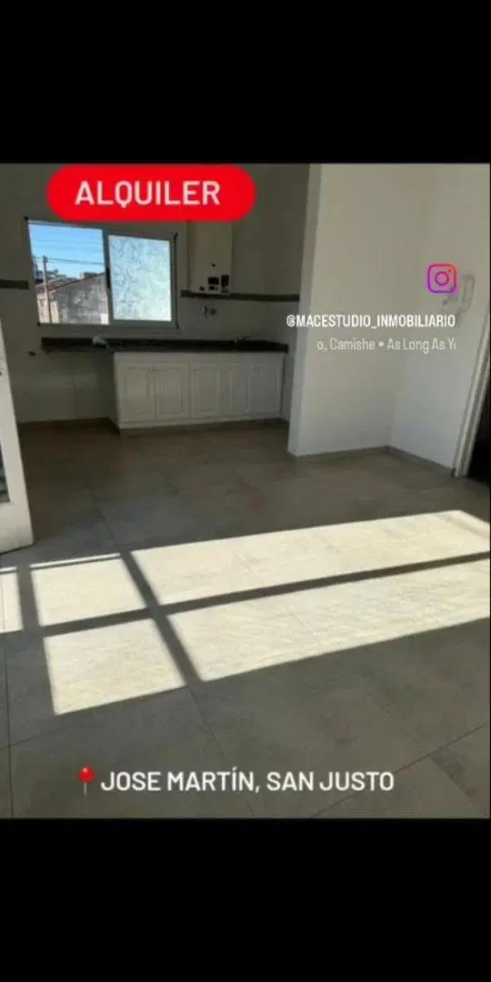 Alquiler Departamento 2ambientes con balcón 3