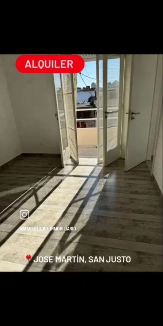 Alquiler Departamento 2ambientes con balcón 2