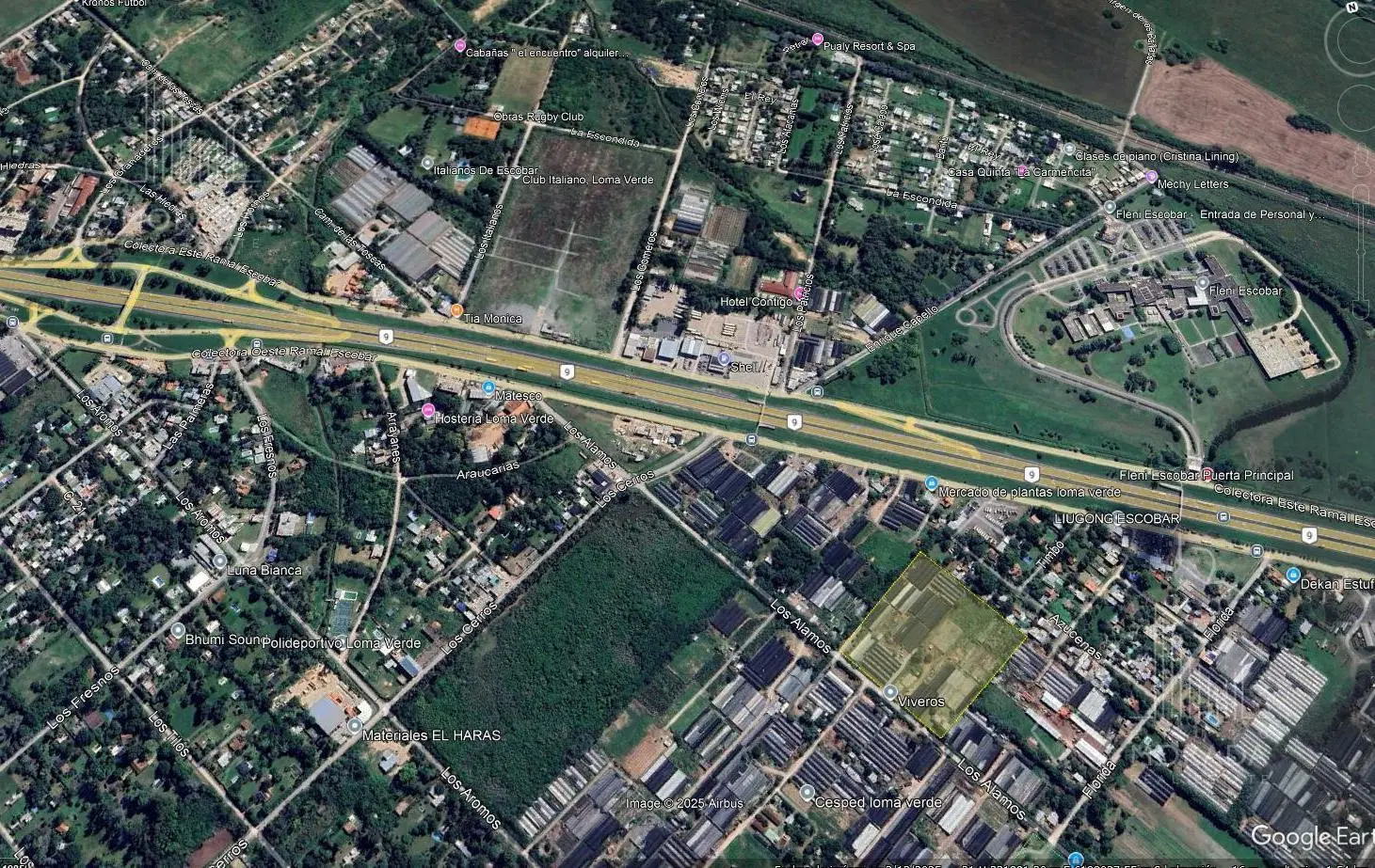 Terreno industrial en Loma Verde 3
