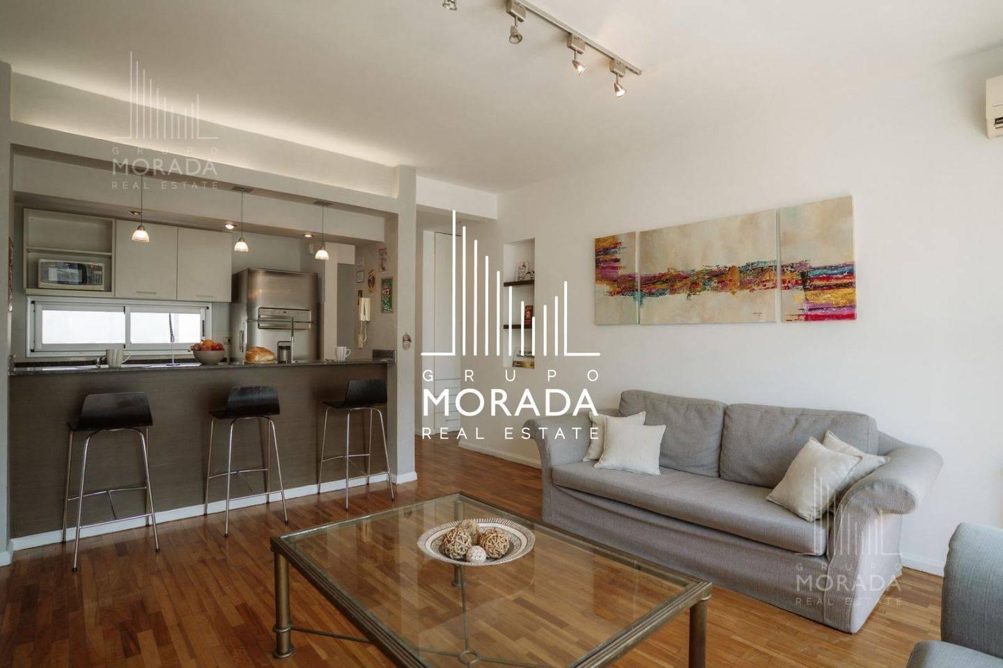 Foto de Departamento en un piso alto, con pileta y balcón , en Palermo Hollywood, imagen 2
