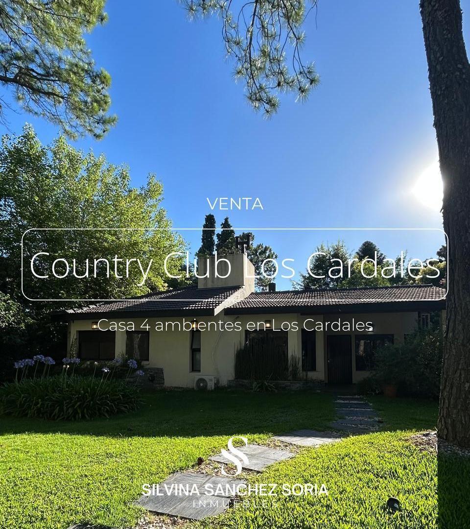 VENTA CASA 5 AMBIENTES EN LOS CARDALES COUNTRY CLUB