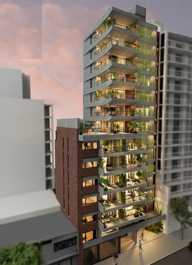 Departamento 3 Dorm.. Balcon Terraza / Parrillero P8 - Exclusivo - Amenities - Lourdes 3
