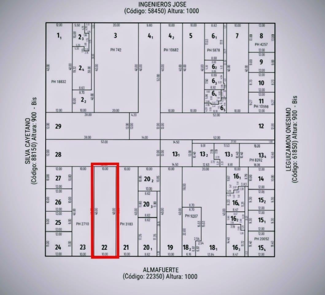 VENTA – Terreno para desarrollo PB    3 pisos | Arroyito, Rosario