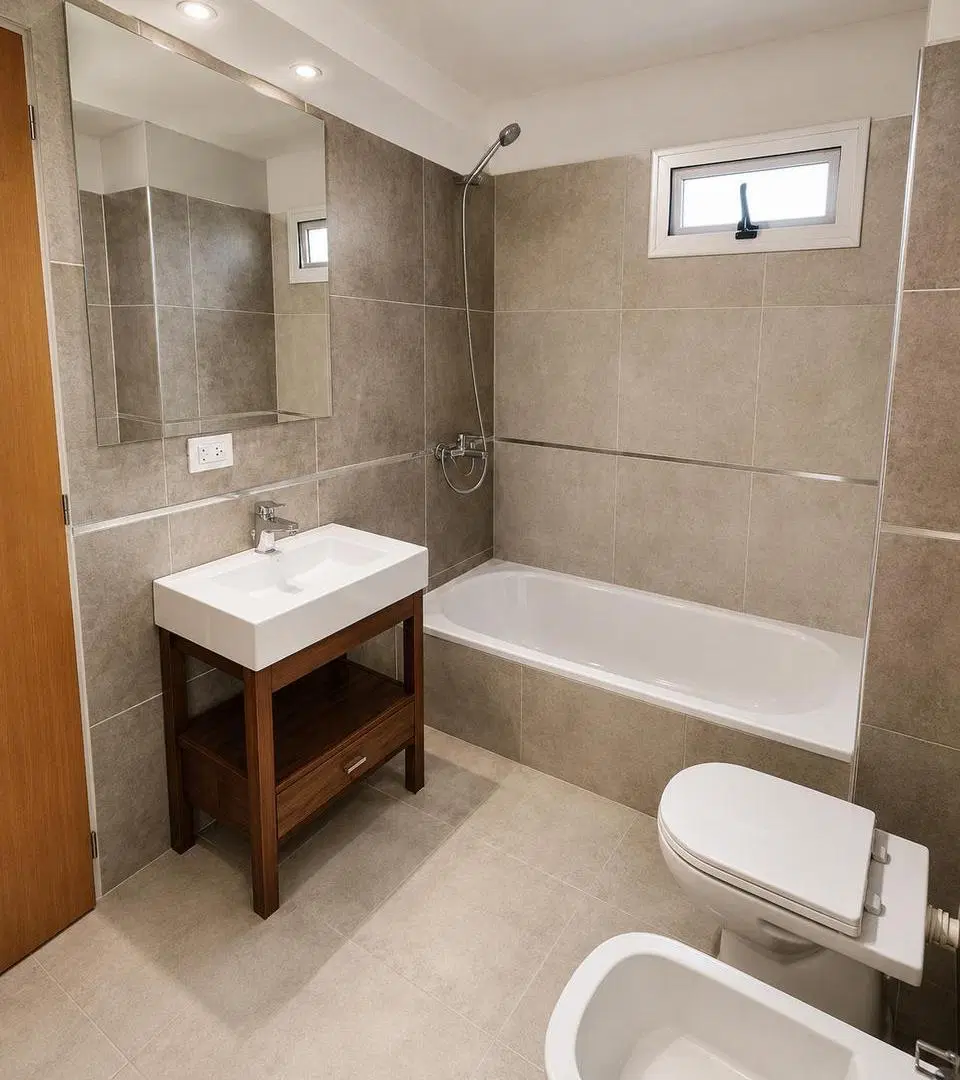 Departamento 2 Dormitorios en Venta con amplio balcon. Av Francia 1171 Op. Cochera 5