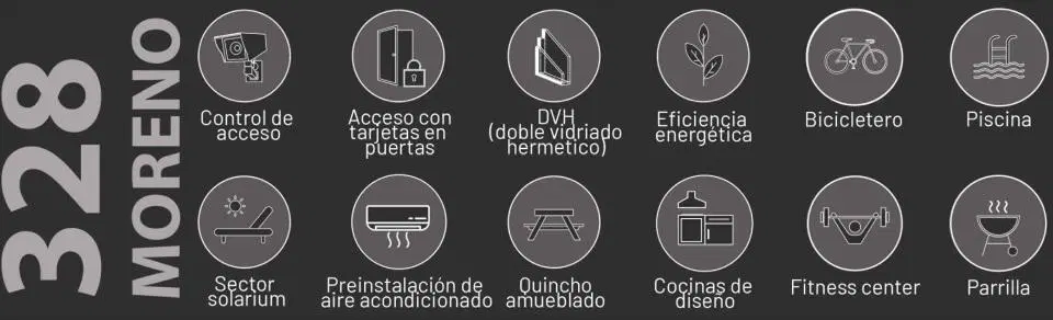 Departamento de 1 dormitorios en venta al pozo. Full amenities 5