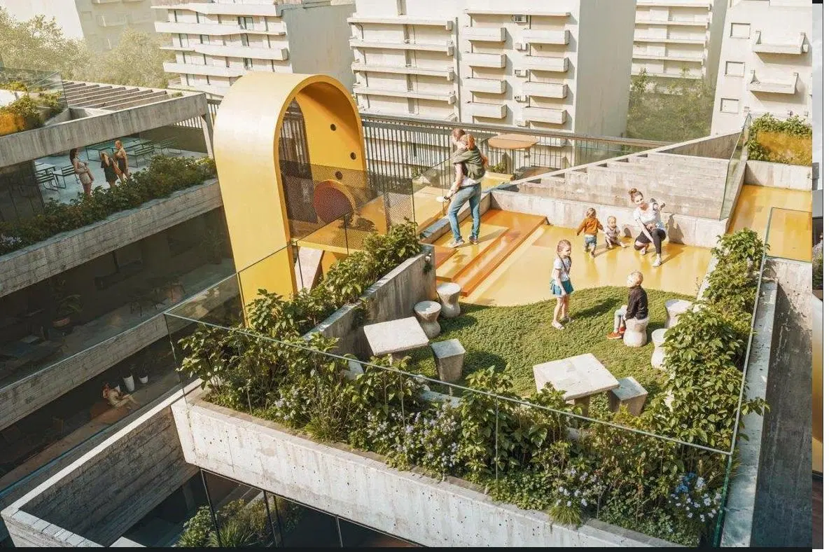 Departamento de 1 dormitorios en venta al pozo. Full amenities 3