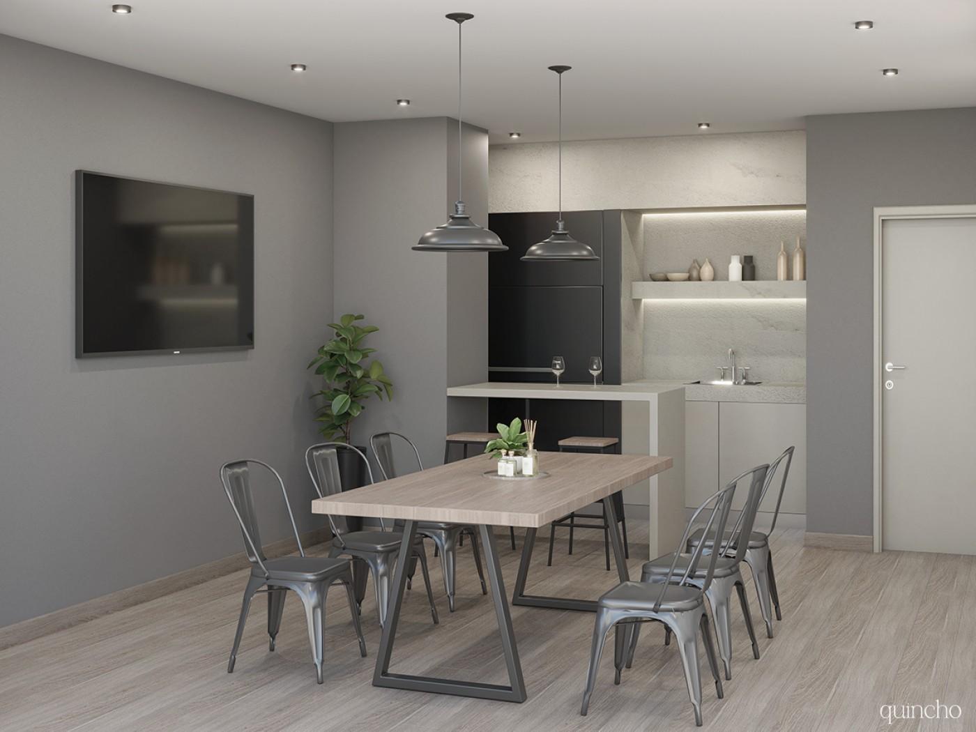 Foto de Departamento en Venta Pichincha 2 dormitorio con balcón. Amenities. En construcción, imagen 2