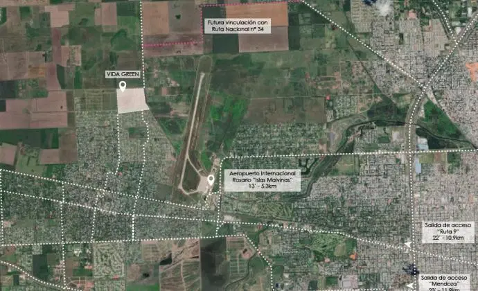 Terreno en Venta Barrio Vida Green Funes, Funes Norte 2