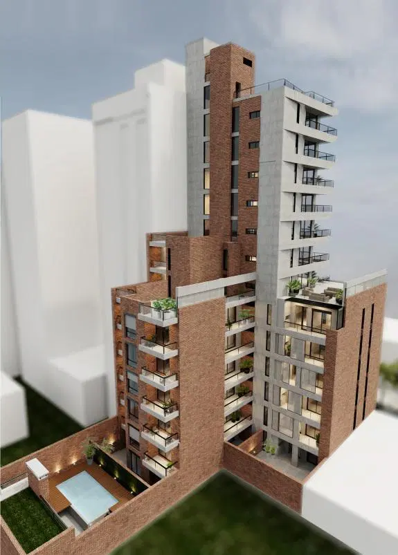 Departamento 3 DORMITORIOS. BALCON TERRAZA / PARRILLERO Pileta exc. -Exclusivo - Amenities- Lourdes 4