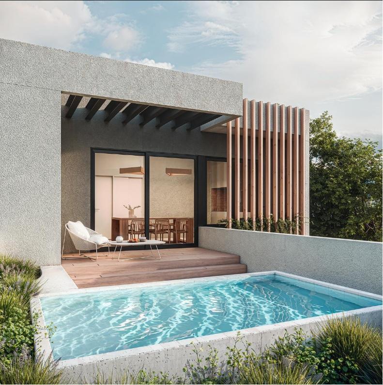 Foto de PH Casa 3 dormitorios de pasillo nueva, dos plantas con terraza y pileta. Centro, imagen 3