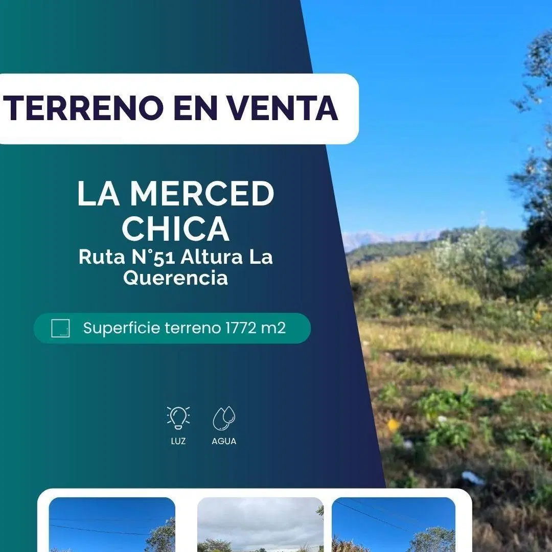 VENTA TERRENO LA MERCED CHICA 1