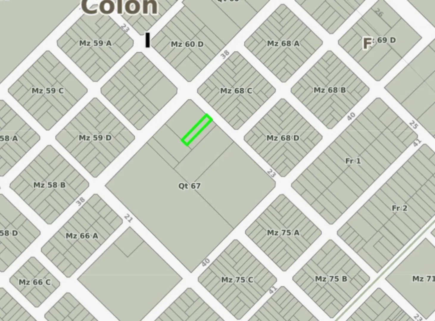 TERRENO EN VENTA EN COLON BUENOS AIRES 1