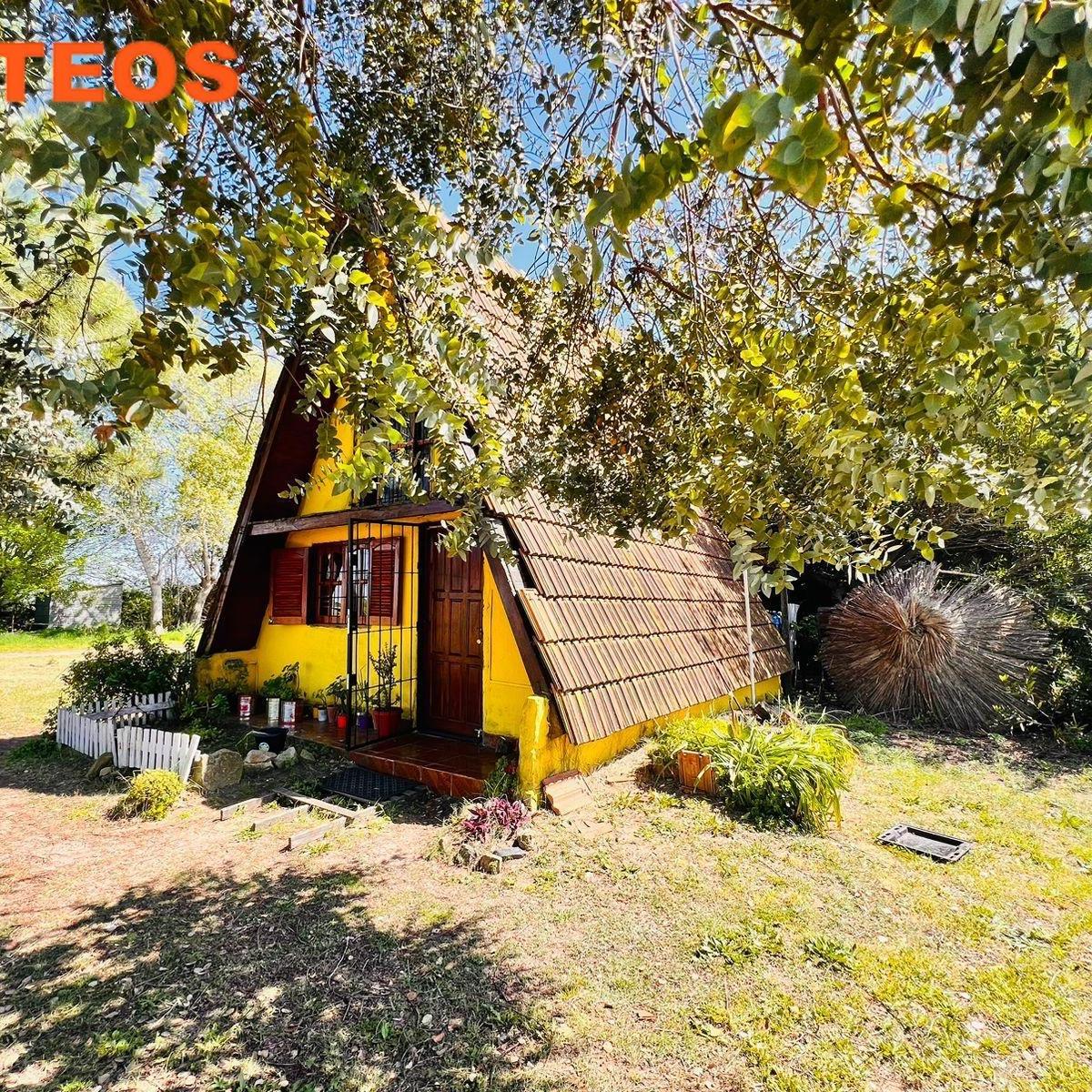 VENTA CABAÑA ALPINA SOBRE LOTE INDEPENDIENTE EN MAR DEL TUYU 13 ESQUINA 65