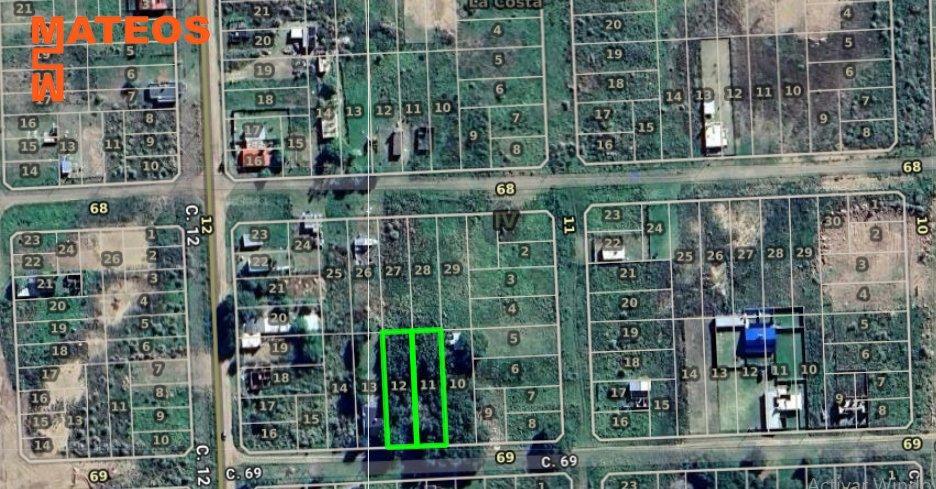 VENTA LOTES BALDIOS A 11 CUADRAS DEL MAR