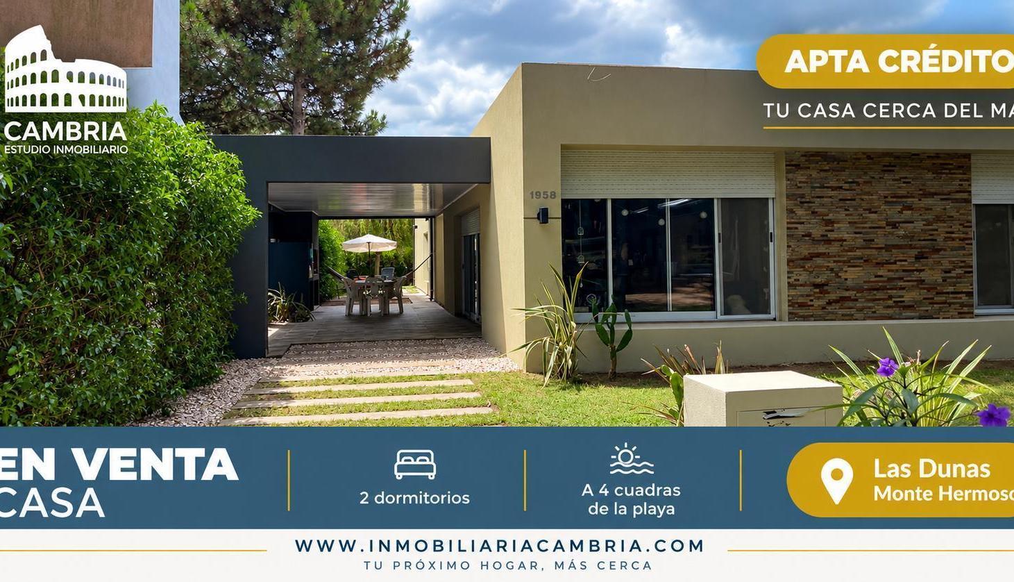 Foto de Casa en Monte Hermoso APTA CREDITO, imagen 2