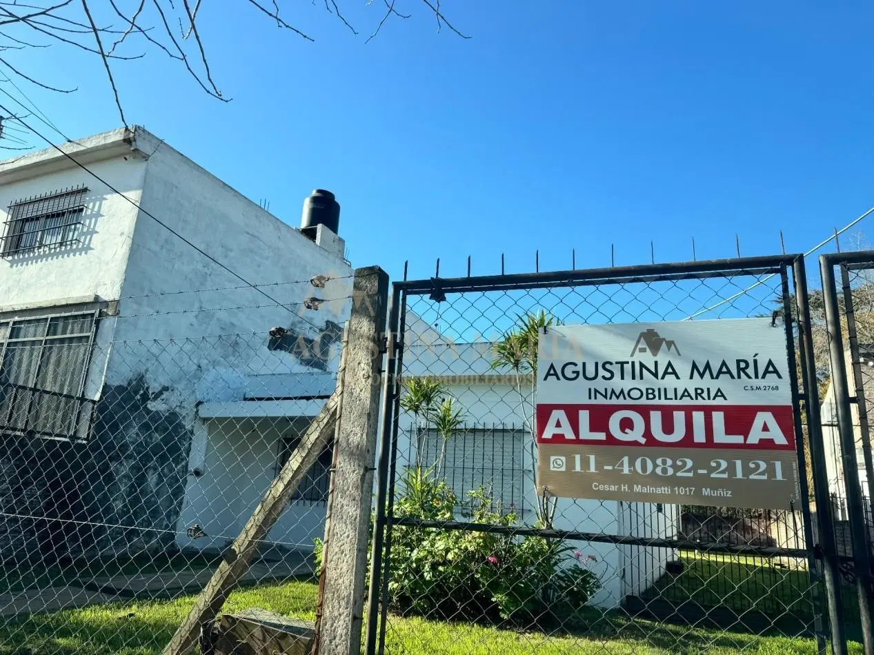 ALQUILER CASA 3 AMBIENTES 4
