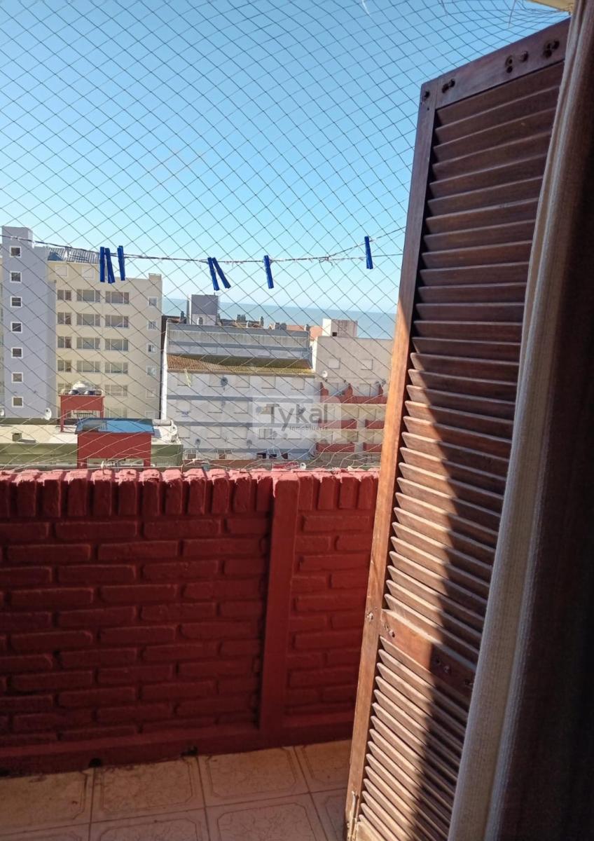 Departamento de 2 Ambientes Centrico con Vista Al Mar 1