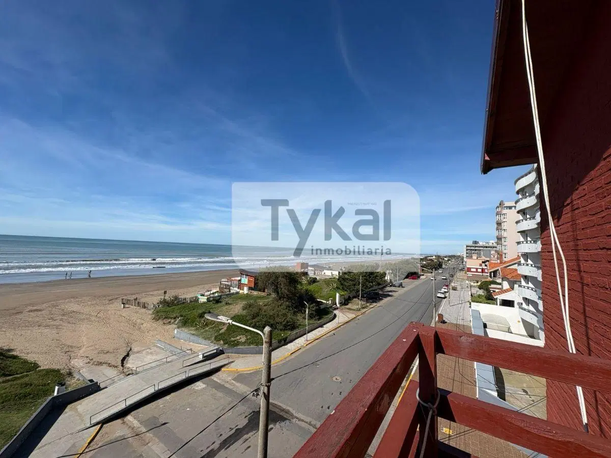 Departamento con BALCON AL FRENTE CON VISTA PANORAMICA AL MAR COCHERA CUBIERTA 4