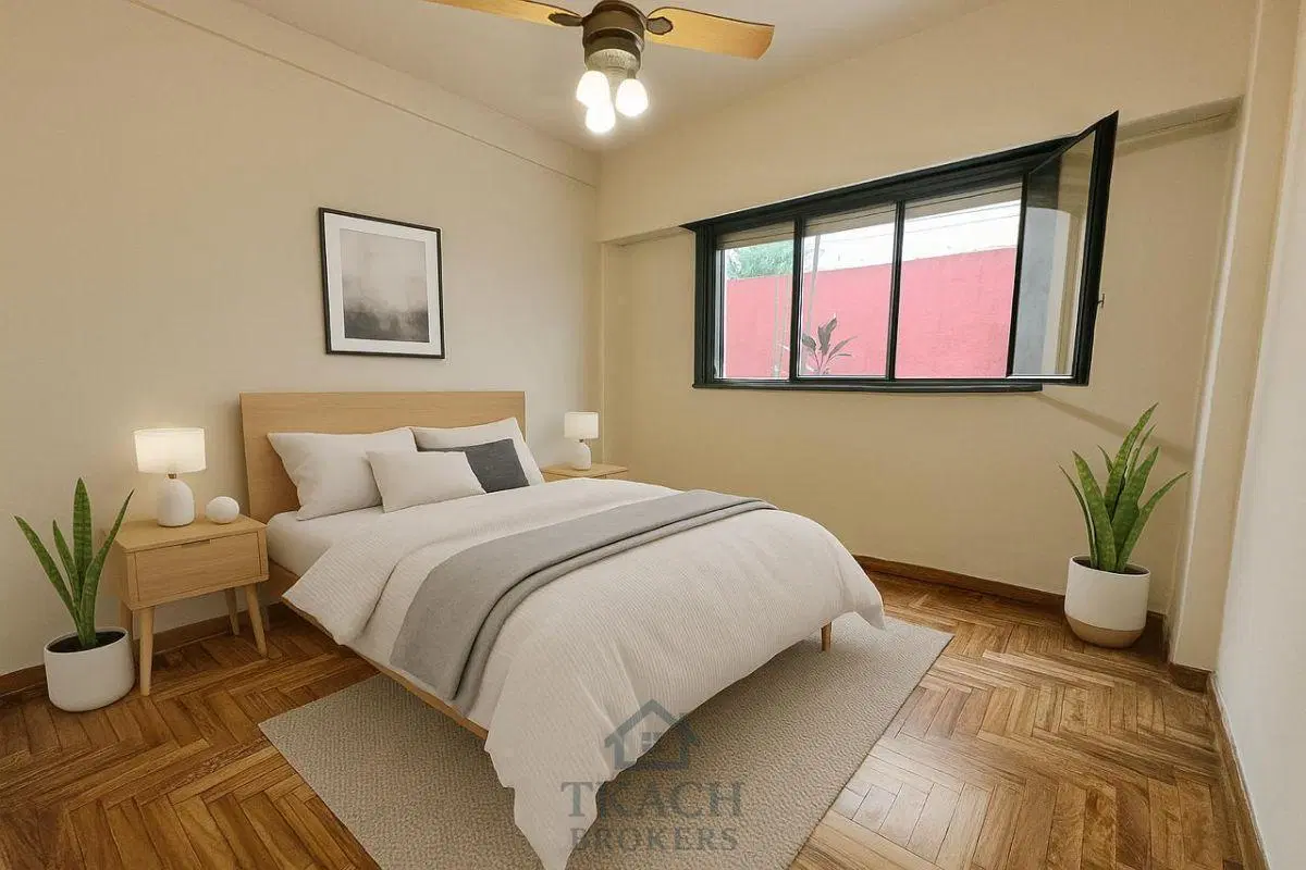 Departamento en Venta en Recoleta 2 Ambientes y Patio 3