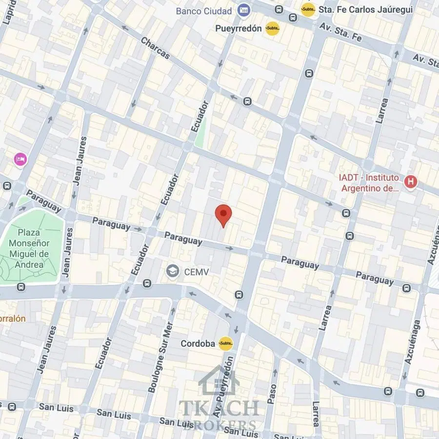 Departamento en Venta en Recoleta 2 Ambientes y Patio 5