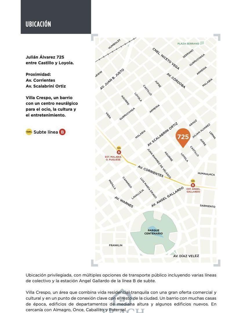 Foto de Julián Álvarez 725, Villa Crespo - 3 Ambientes con Balcón corrido, imagen 4