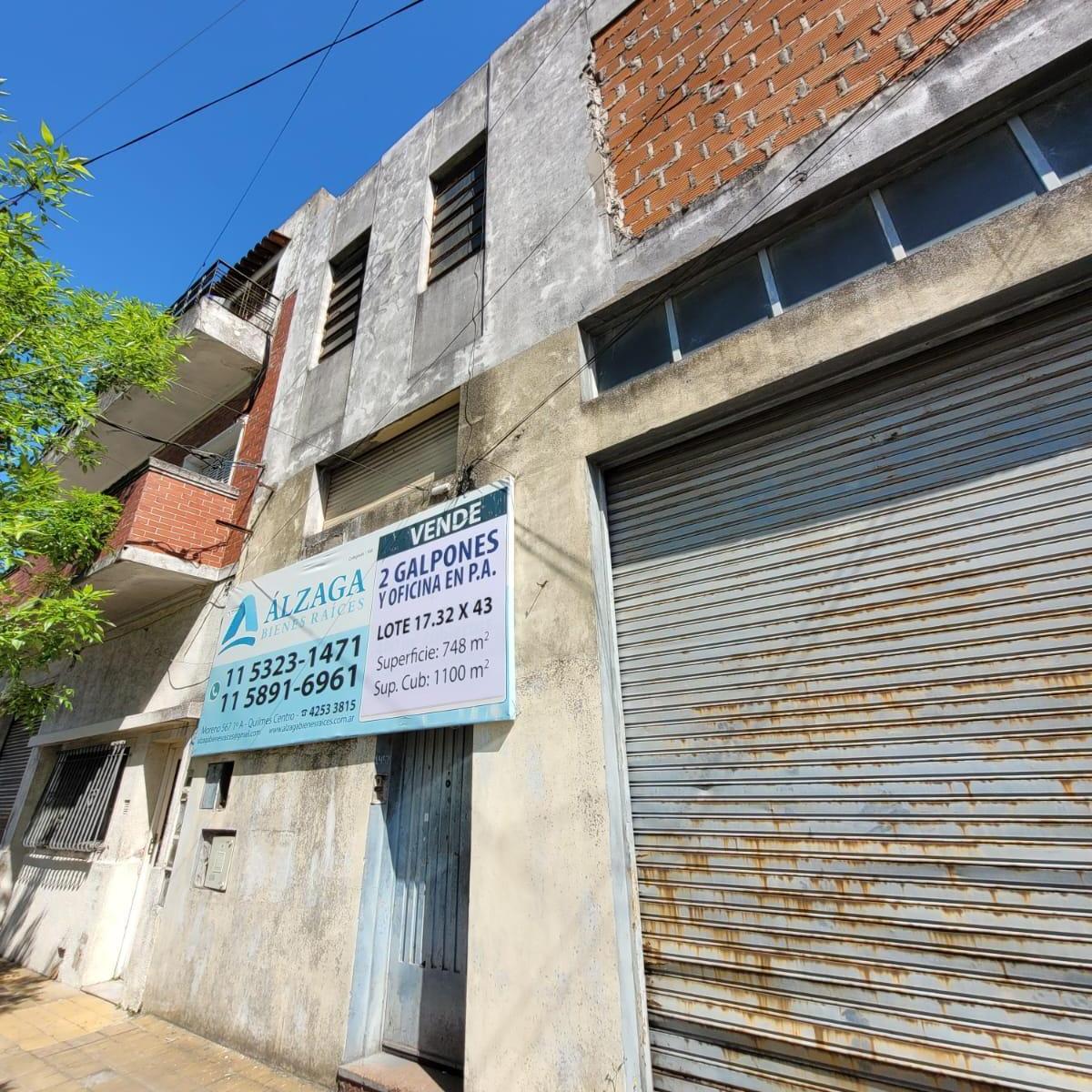 Dos Galpones a La Venta en Lanus Oeste. Muy Buena Zona 5