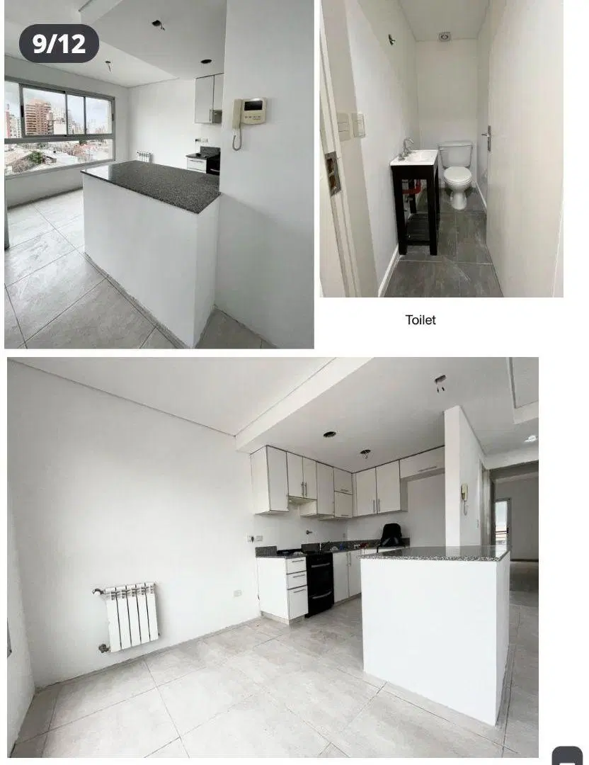 Departamento de 55 m² con 1 dormitorio y cochera en venta en Quilmes 2