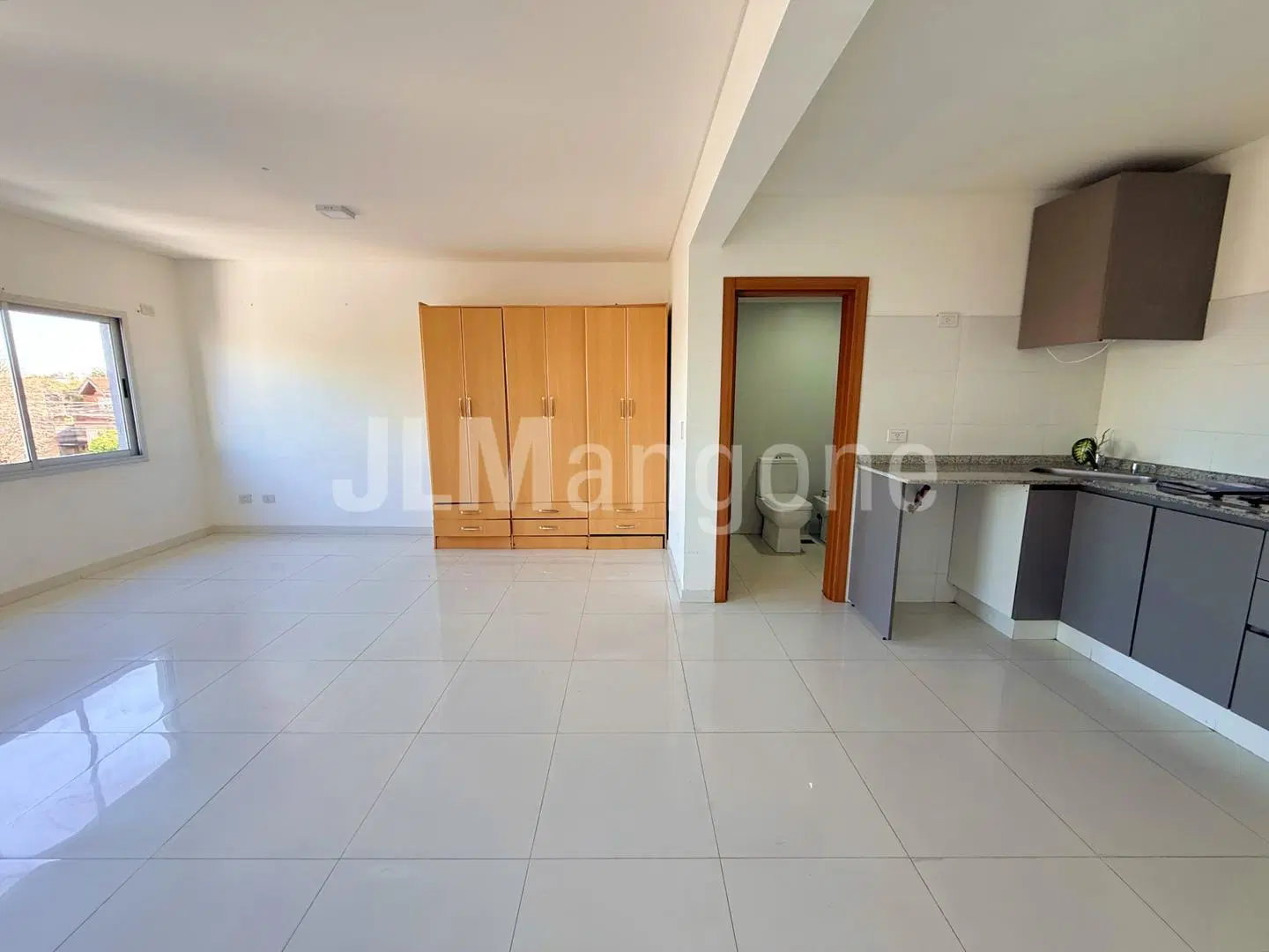 Departamento 1 ambiente con balcon 1