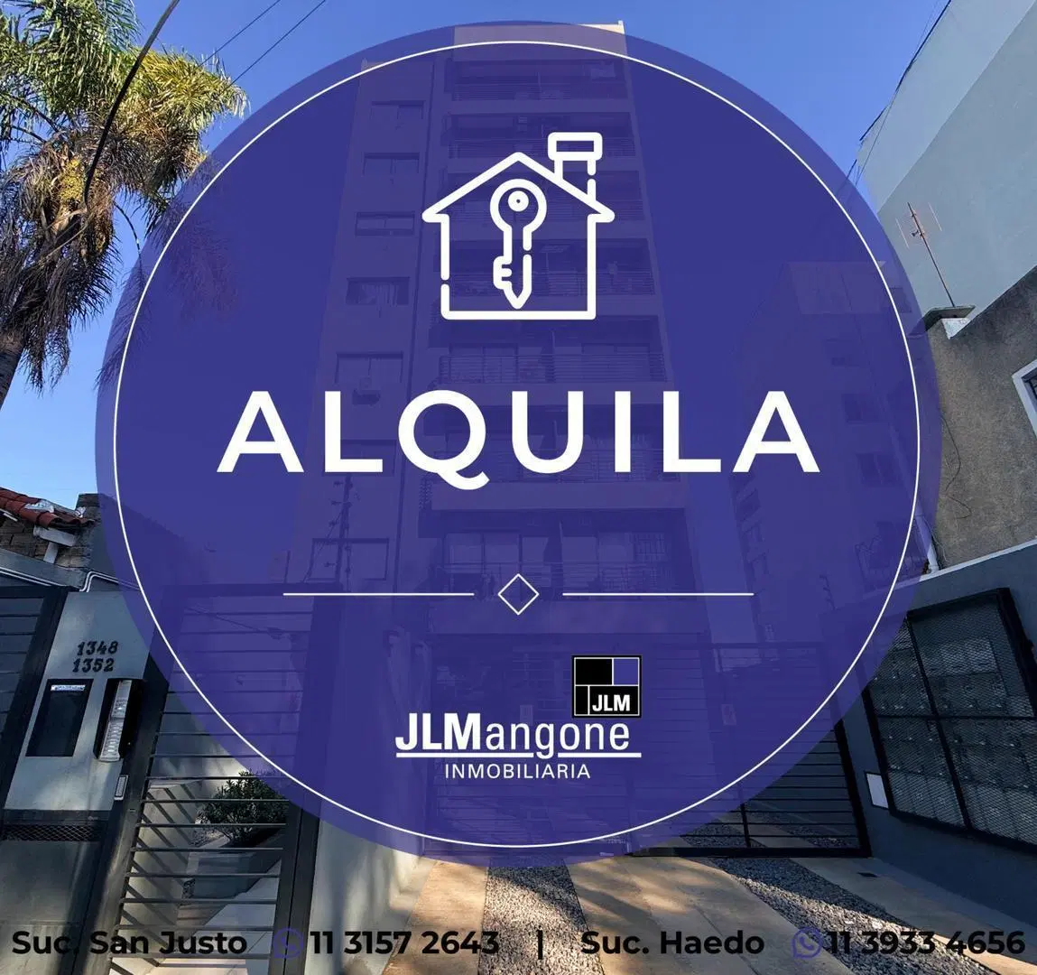 Departamento 2 ambientes con balcon, apto profesional 1