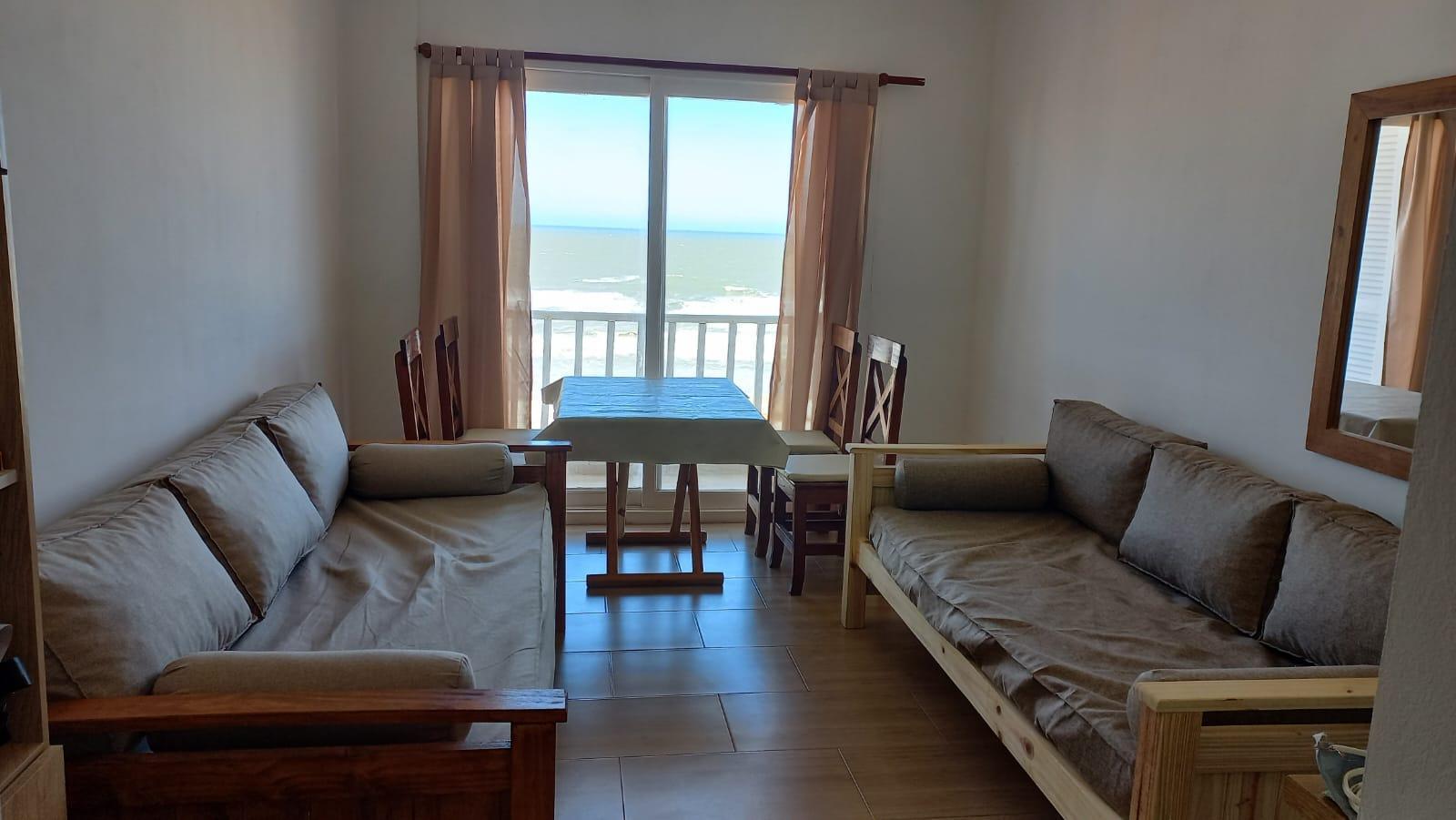 Departamento en alquiler temporario con vista al mar