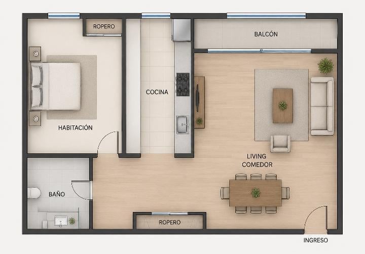 Departamento - Villa Gesell